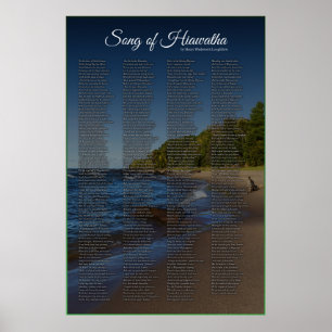 Zong van Hiawatha - van Longmede Poster