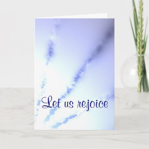 Zong van Mary Magnificat Luke 1:46-48 Feestdagen Kaart