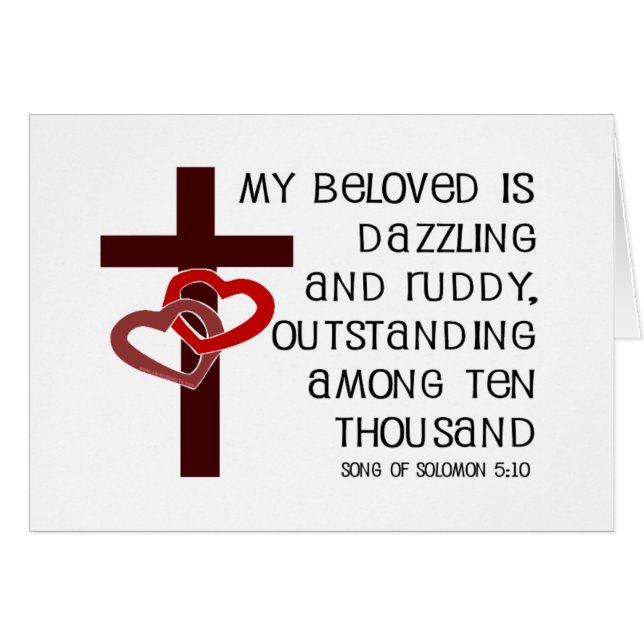 Zong van Solomon 5:10 (Voorkant Horizontaal)