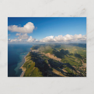Zonguldak, Luchtfoto, Zwarte Zeekust Van Turkije Briefkaart