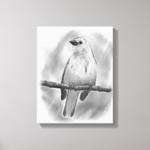 Zongvogel Canvas Afdruk