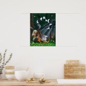 Zongvogels — Afdruk of Poster (Keuken)