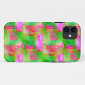 Zonlicht abstract geverfd geel, roze Case-Mate iPhone case (Achterkant (horizontaal))
