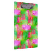 Zonlicht abstract geverfd geel, roze klembord (Rechts)