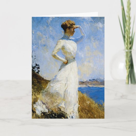 Zonlicht door Frank Benson Kaart (Voorkant)