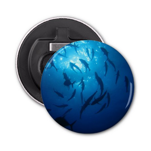 Zonlicht en schokken onder het Zee Button Flesopener (Voorkant)