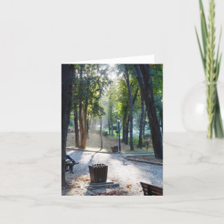 Zonlicht in het Park - de Kaart van de Nota