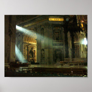 Zonlicht in het Vaticaan Poster