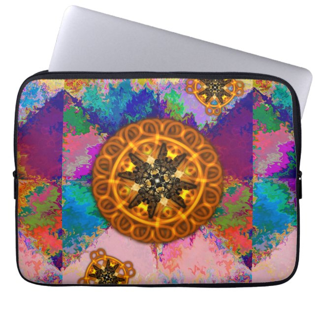 Zonlicht Laptop Sleeve (Voorkant)