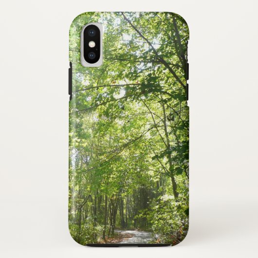 Zonlicht op bebost pad in Centennial Park Case-Mate iPhone Case (Achterkant)