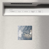 Zonlicht op het water van de aarde. magneet (Insitu (Vaatwasser))