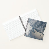 Zonlicht op het water van de aarde. notitieboek (Binnen)