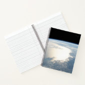 Zonlicht reflecteert voor de Golf van Mexico Notitieboek (Binnen)