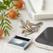 Zonlicht reflecteert voor de Golf van Mexico Sleutelhanger (Zijkant)