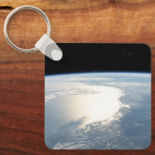 Zonlicht reflecteert voor de Golf van Mexico Sleutelhanger (Voorkant)