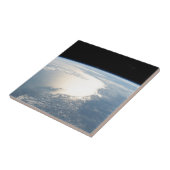 Zonlicht reflecteert voor de Golf van Mexico Tegeltje (Zijkant)