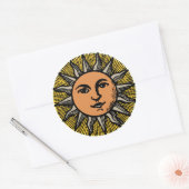  zonlicht ronde sticker (Envelop)