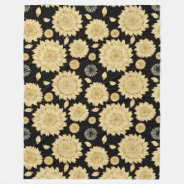 Zonlicht Stilte Aangepaste achtergrond Fleece Deken