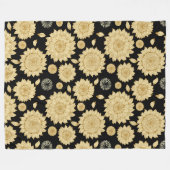 Zonlicht Stilte Aangepaste achtergrond Fleece Deken (Voorkant (Horizontaal))