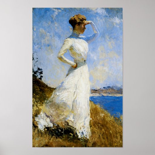 Zonlicht van Frank Benson Poster (Voorkant)