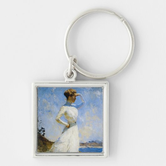 Zonlicht van Frank Benson Sleutelhanger (Voorkant)