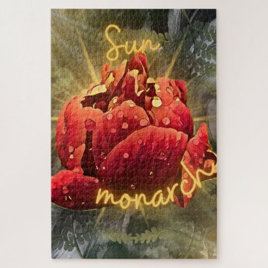 Zonmonarch Legpuzzel (Verticaal)