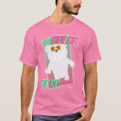 Zonne-Beer Grappig Polar Beach Art Design T-shirt (Voorkant)