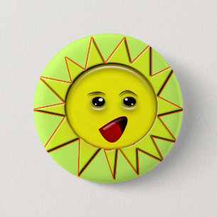 Zonne-energie cadeaus en promotionele producten T- Ronde Button 5,7 Cm