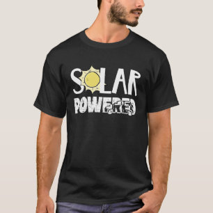 Zonne-energie Draai Fotovoltaïsche Klimaat Cha T-shirt