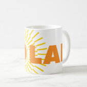 Zonne-energie Koffiemok (Voorkant rechts)