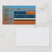 zonne - energie / paneel visitekaartje (Voorkant / Achterkant)