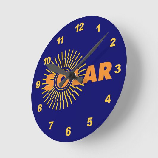 Zonne-energie Ronde Klok (Hoek)