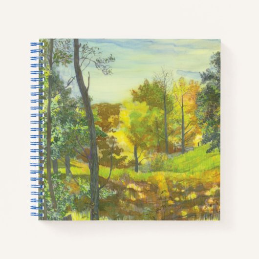 Zonne-herfst Notitieboek (Voorkant)