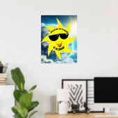 Zonne Mensen Poster (Thuiskantoor)