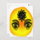Zonne-ogen Briefkaart (Voorkant / Achterkant)