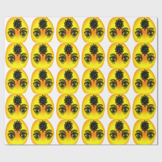 Zonne-ogen Cadeaupapier (Vlak)