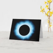 Zonne verduistering 2 kaart (Gele Bloem)