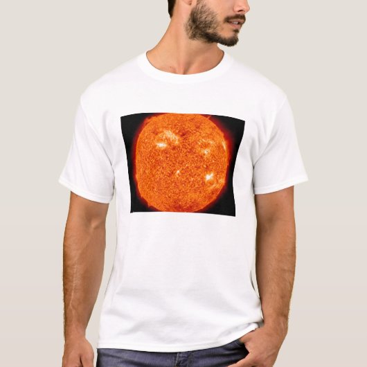 Zonneactiviteit op de zon 3 t-shirt (Voorkant)