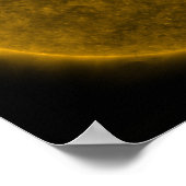 Zonneactiviteit op de zon 4 poster (Hoek)