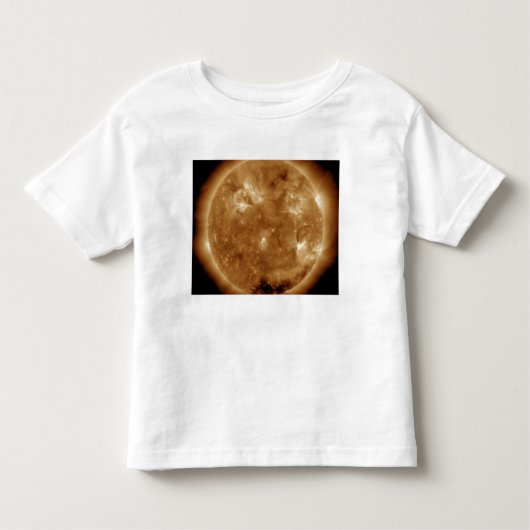 Zonneactiviteit op de zon 5 kinder shirts (Voorkant)