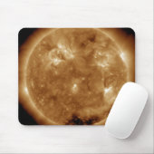 Zonneactiviteit op de zon 5 muismat (Met muis)