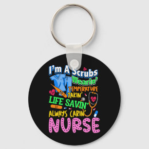 Zonnebaandefinitie Love Nursing Nursing School N Sleutelhanger