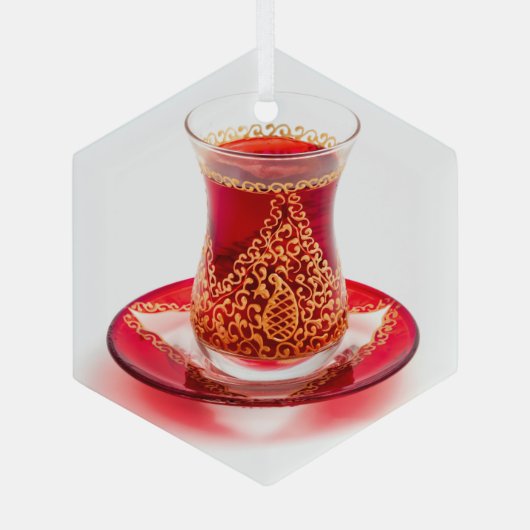 Zonnebaars Glas Ornament (Achterkant)