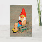 Zonnebaden gnome kaart (Voorkant)