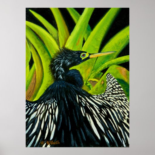 Zonnebaden Poster (Voorkant)