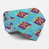 Zonnebaden Starfish Stropdas (Opgerold)