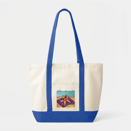 Zonnebaden Tote Bag (Voorkant)