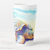 Zonnebadschild 6 latte mok (Voorkant)