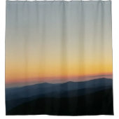 Zonnebak in de bergen van de blauwe riddergebergte douchegordijn (Voorkant)