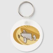 Zonnebakauto Sleutelhanger (Voorkant)